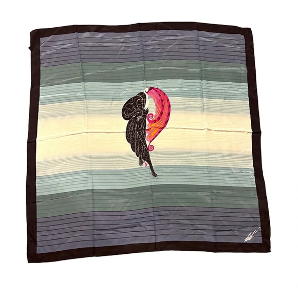 Etre Beauty and the Beast Silk Scarf - Picture 1 of 9